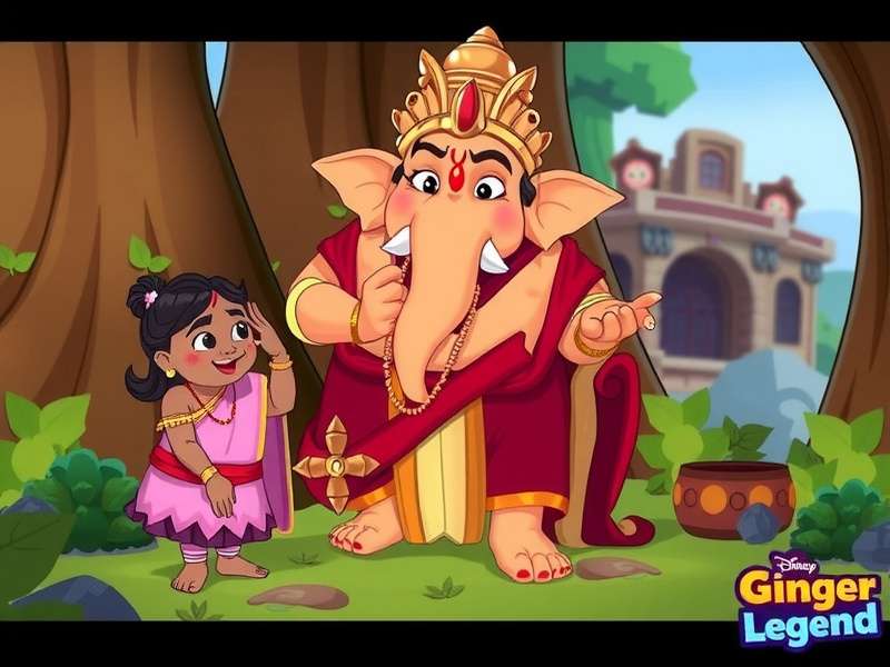 Ginger Shield Legend Key Characters Ginger Shield Legend main characters including Ginger, Meera, and Baba Ganeshan